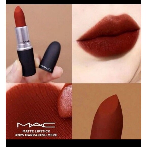 NEW MAC Cosmetics Powder Kiss Lipstick 925 Marrakech-Mere - Picture 1 of 2